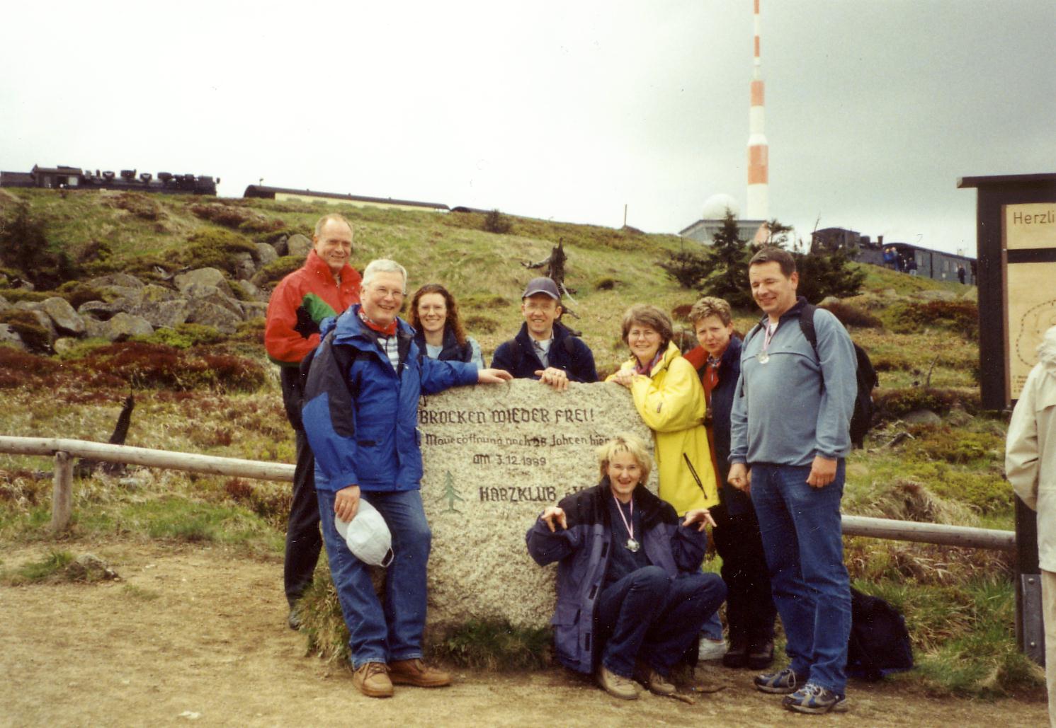 Oben auf dem Brocken