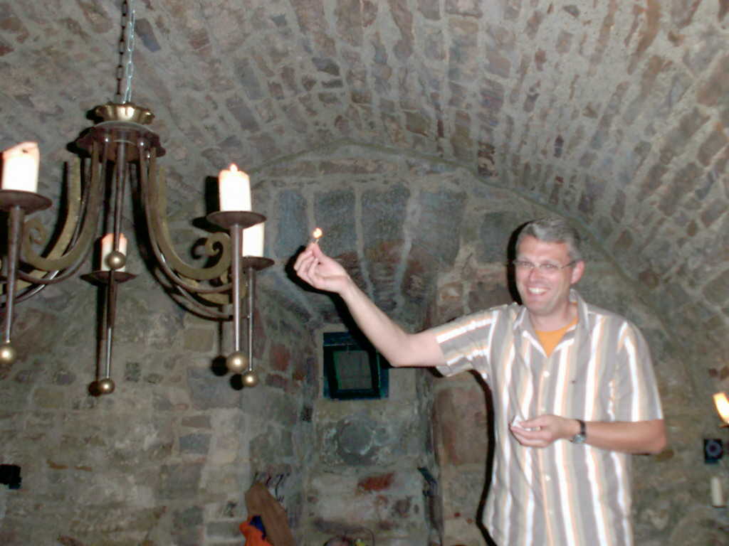 Johannes lsst ein Licht aufgehen